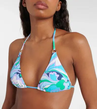 Melissa Odabash Key West ring-detail bikini top | Thumbnail 5