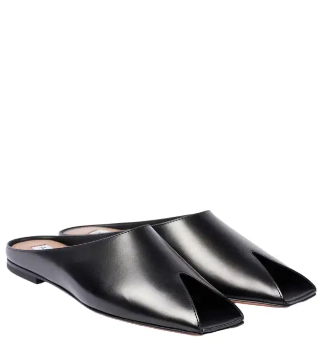 Alaia Alaïa Spike leather mules