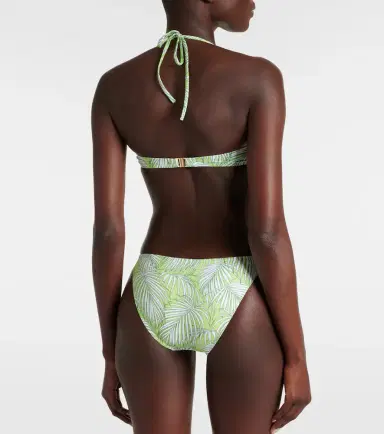 Melissa Odabash Alba printed bandeau bikini top | Thumbnail 5