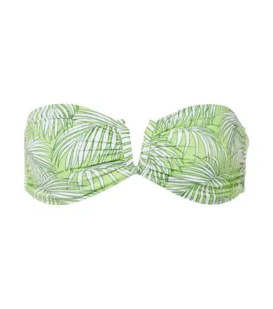 Melissa Odabash Alba printed bandeau bikini top | Thumbnail 1