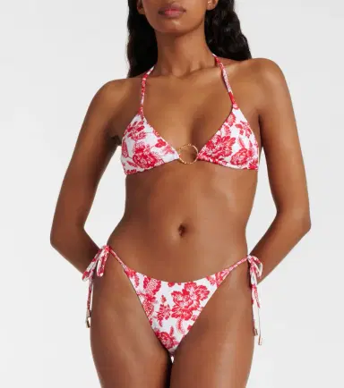 Melissa Odabash Miami floral bikini bottoms | Thumbnail 4