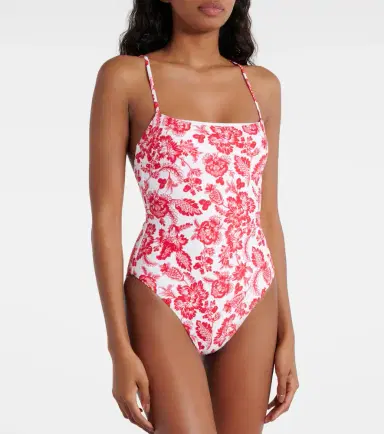 Melissa Odabash Maui floral swimsuit | Thumbnail 4