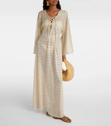 Melissa Odabash Nina crochet kaftan | Thumbnail 2