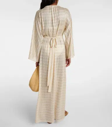 Melissa Odabash Nina crochet kaftan | Thumbnail 5