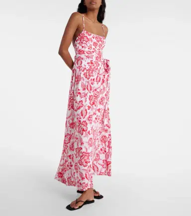 Melissa Odabash Elsa printed maxi skirt | Thumbnail 5
