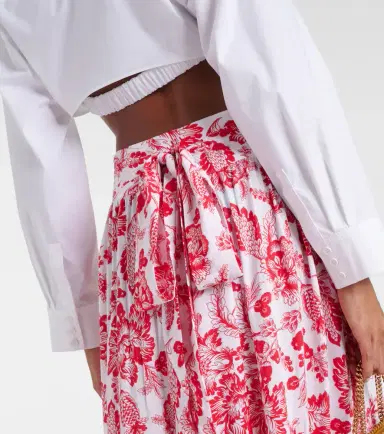 Melissa Odabash Elsa printed maxi skirt | Thumbnail 6