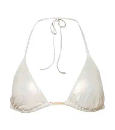 Melissa Odabash Andorra triangle metallic bikini top | Thumbnail 1