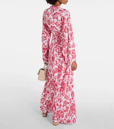 Melissa Odabash Wisdom floral wrap dress | Thumbnail 5
