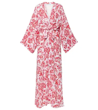 Melissa Odabash Wisdom floral wrap dress | Thumbnail 1