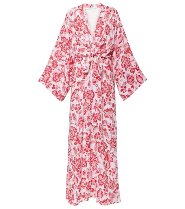 Melissa Odabash Wisdom floral wrap dress