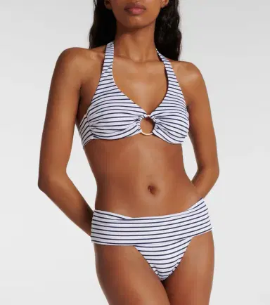Melissa Odabash Brussels striped bikini bottoms | Thumbnail 2