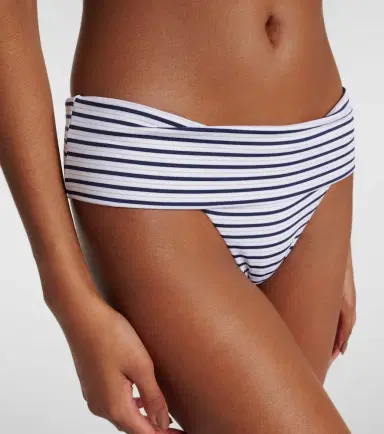Melissa Odabash Brussels striped bikini bottoms | Thumbnail 3