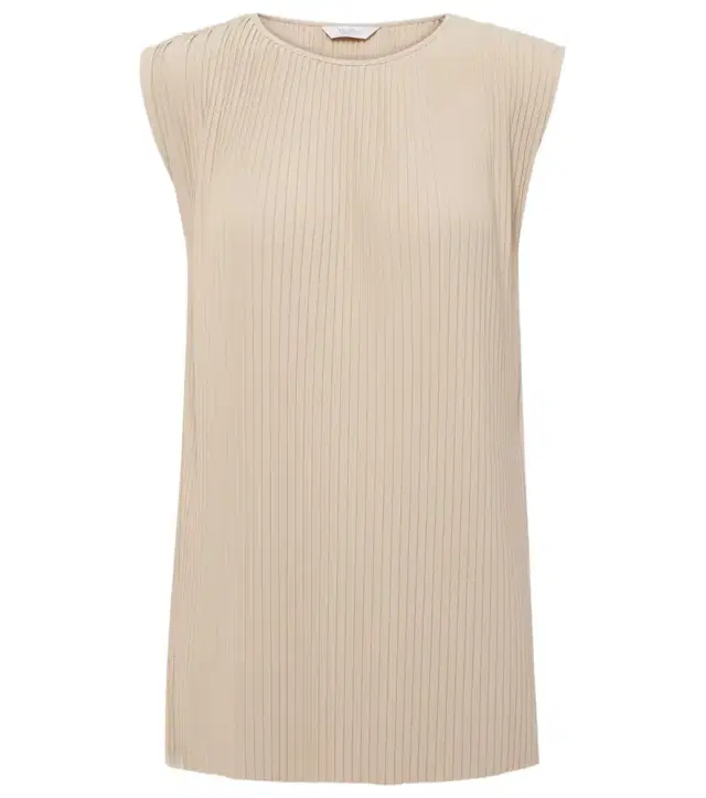 Max Mara Cambusa pleated top