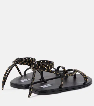 Alaïa Alaïa Marsa embellished leather sandals | Thumbnail 3 Alaïa Alaïa Marsa embellished leather sandals | Thumbnail 3