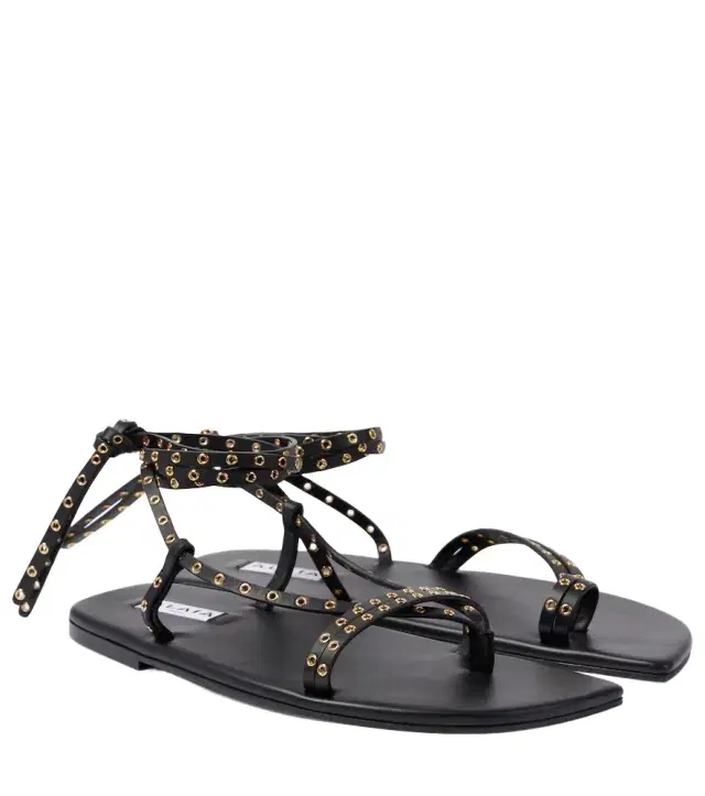 Alaia Alaïa Marsa embellished leather sandals