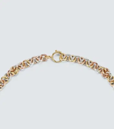 Spinelli Kilcollin Serpens 18kt gold and sterling silver necklace | Thumbnail 2