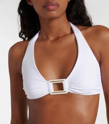 Melissa Odabash Paris ring-detail halterneck bikini top | Thumbnail 3
