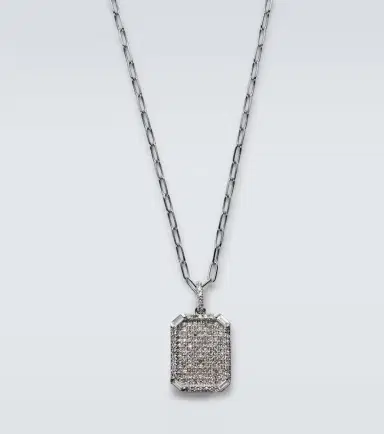 SHAY JEWELRY 18kt white gold pendant necklace with diamonds | Thumbnail 4 SHAY JEWELRY 18kt white gold pendant necklace with diamonds | Thumbnail 4