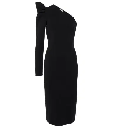 Max Mara One-shoulder ruffled midi dress | Thumbnail 1