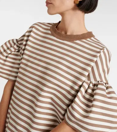 Max Mara Peirak striped jersey T-shirt | Thumbnail 3