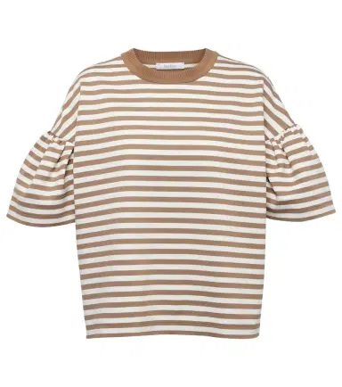 Max Mara Peirak striped jersey T-shirt | Thumbnail 1
