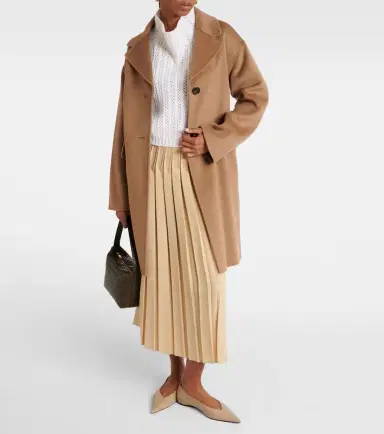 Max Mara Luisa pleated midi skirt | Thumbnail 4