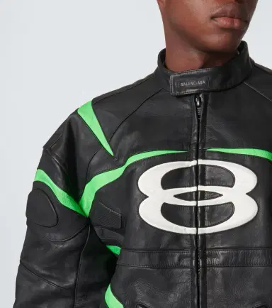 Balenciaga Logo leather jacket | Thumbnail 5 Balenciaga Logo leather jacket | Thumbnail 5
