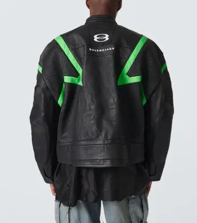 Balenciaga Logo leather jacket | Thumbnail 6 Balenciaga Logo leather jacket | Thumbnail 6