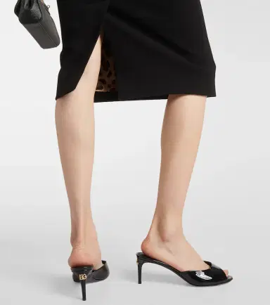 Dolce & Gabbana Patent leather sandals | Thumbnail 7