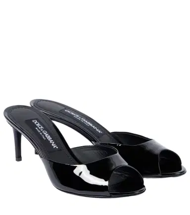 Dolce & Gabbana Patent leather sandals | Thumbnail 1