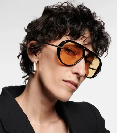 Bottega Veneta Classic aviator sunglasses | Thumbnail 3