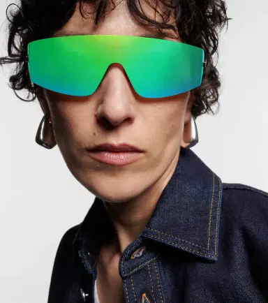 Bottega Veneta Light Ribbon shield sunglasses | Thumbnail 5 Bottega Veneta Light Ribbon shield sunglasses | Thumbnail 5