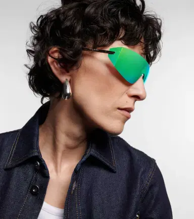 Bottega Veneta Light Ribbon shield sunglasses | Thumbnail 6 Bottega Veneta Light Ribbon shield sunglasses | Thumbnail 6
