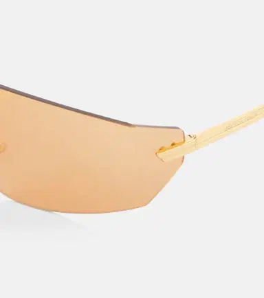 Bottega Veneta Futuristic shield sunglasses | Thumbnail 4 Bottega Veneta Futuristic shield sunglasses | Thumbnail 4