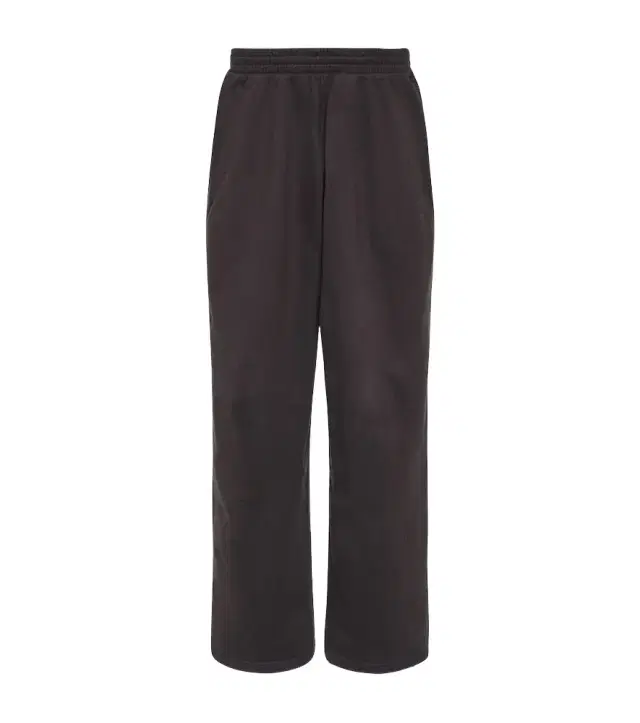 Baggy cotton fleece sweatpants