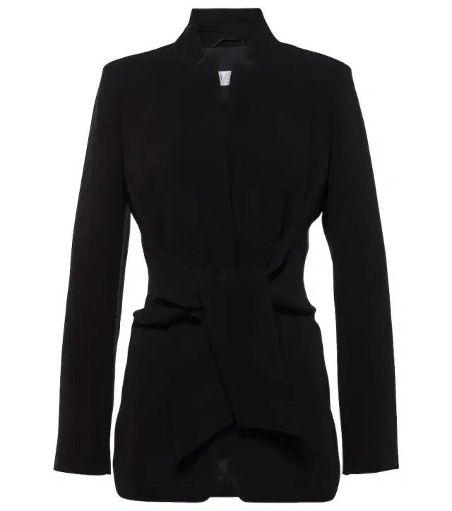 Max Mara Belted cady blazer
