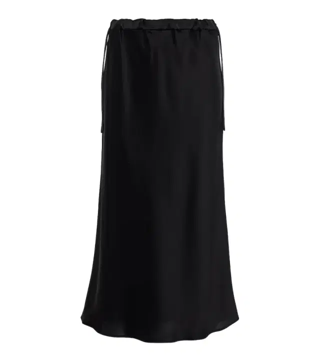 Max Mara Editore satin midi skirt