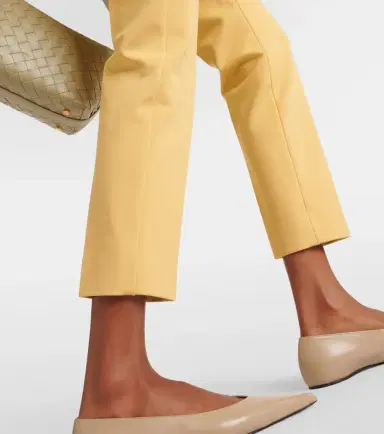 Max Mara Pegno cropped jersey slim pants | Thumbnail 3