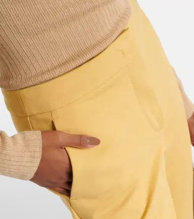 Max Mara Pegno cropped jersey slim pants | Thumbnail 4