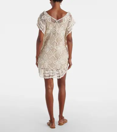 Anna Kosturova Crochet cotton beach dress | Thumbnail 5