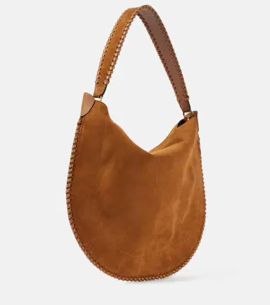 Isabel Marant Oskan braided suede shoulder bag | Thumbnail 2