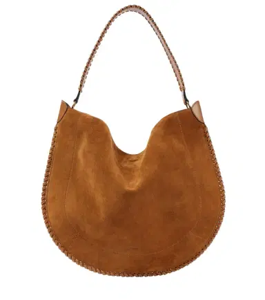 Isabel Marant Oskan braided suede shoulder bag | Thumbnail 1