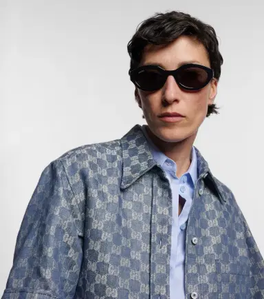 Gucci Minimal GG oval sunglasses | Thumbnail 5 Gucci Minimal GG oval sunglasses | Thumbnail 5