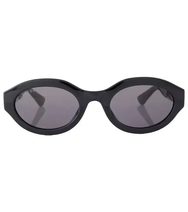 Minimal GG oval sunglasses