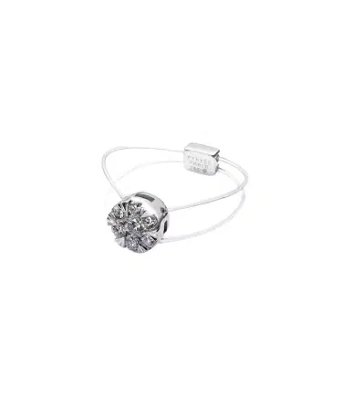 Persée Persée Floating 18kt white gold ring with diamond | Thumbnail 1