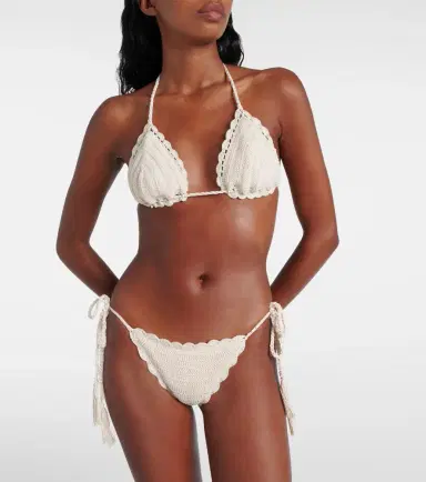 Anna Kosturova Crochet bikini top | Thumbnail 2
