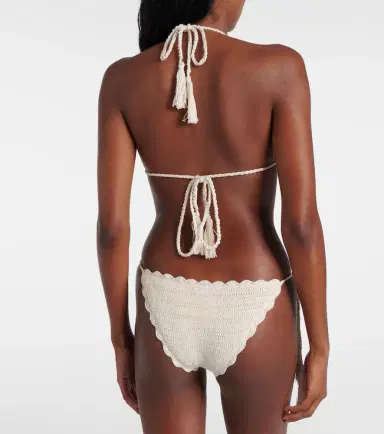 Anna Kosturova Crochet bikini top | Thumbnail 4