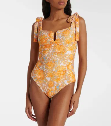 La DoubleJ Barbarella floral swimsuit | Thumbnail 5