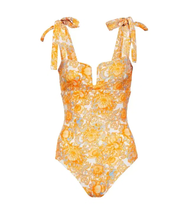 La DoubleJ Barbarella floral swimsuit