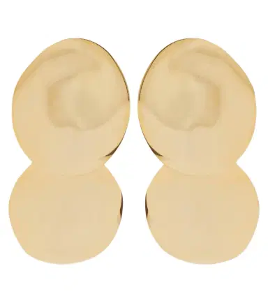 Jennifer Behr Issey 18kt gold-plated drop earrings | Thumbnail 1